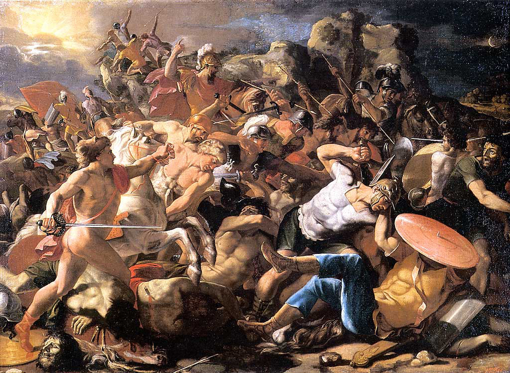Nicolas Poussin: De overwinning van Jozua op de Amorieten