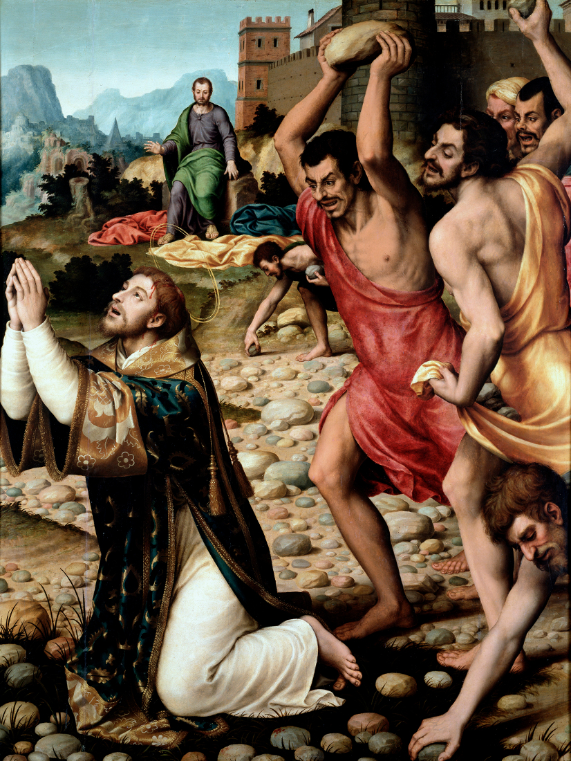 Juan de Juanes: De steniging van Stefanus