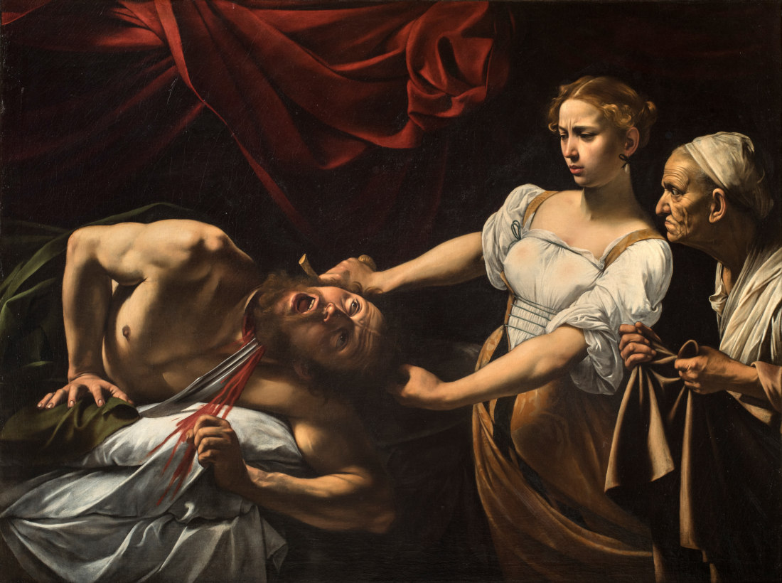 Caravaggio: Judith onthoofdt Holofernes