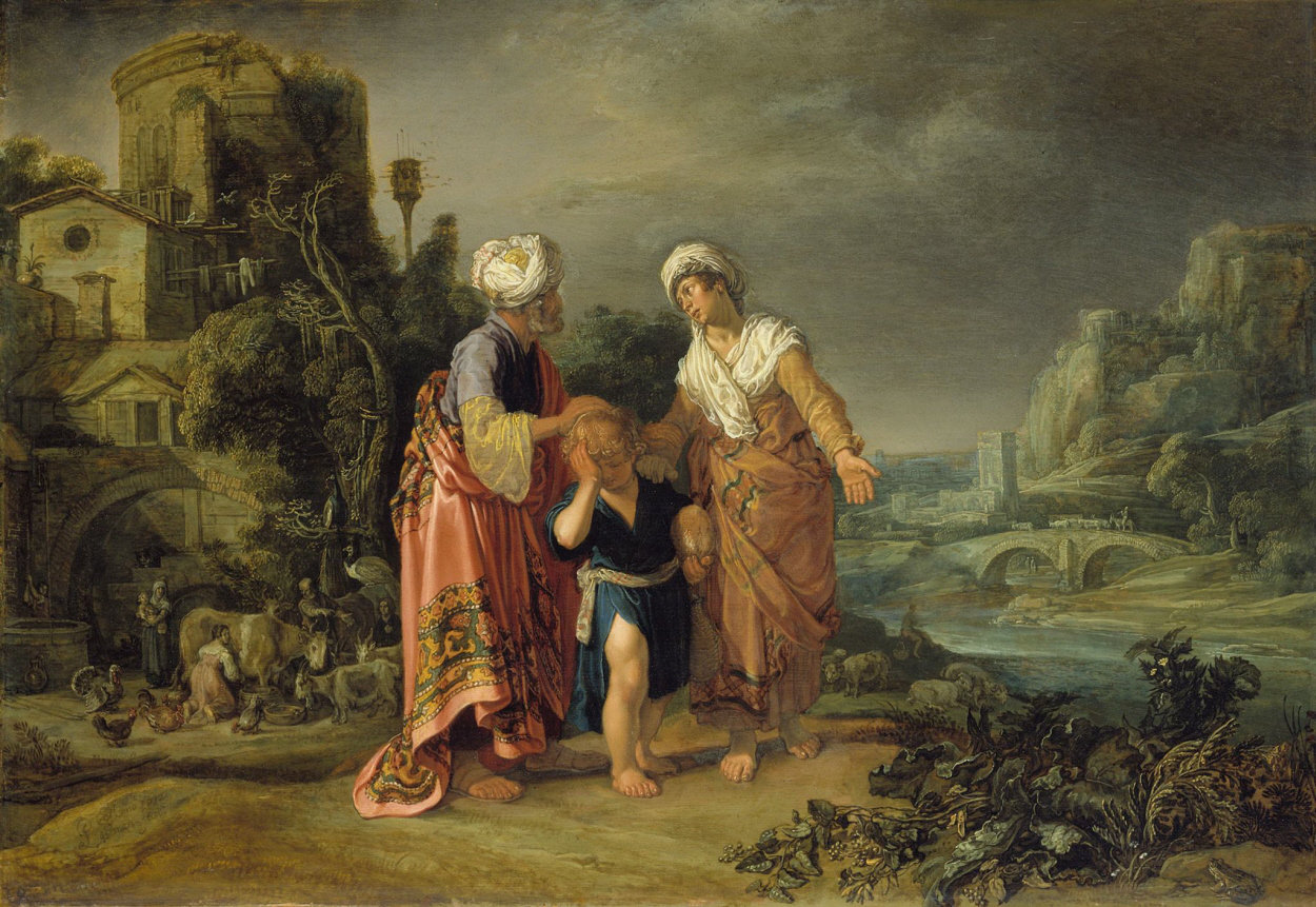 Pieter Lastman: De verdrijving van Hagar en Ismaël