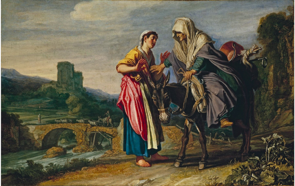 Pieter Lastman: Ruth zweert trouw aan Naomi