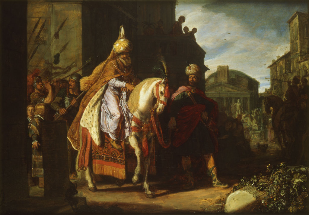Pieter Lastman: De triomf van Mordechai