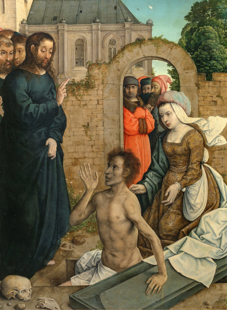 Juan de Flandes: De opwekking van Lazarus