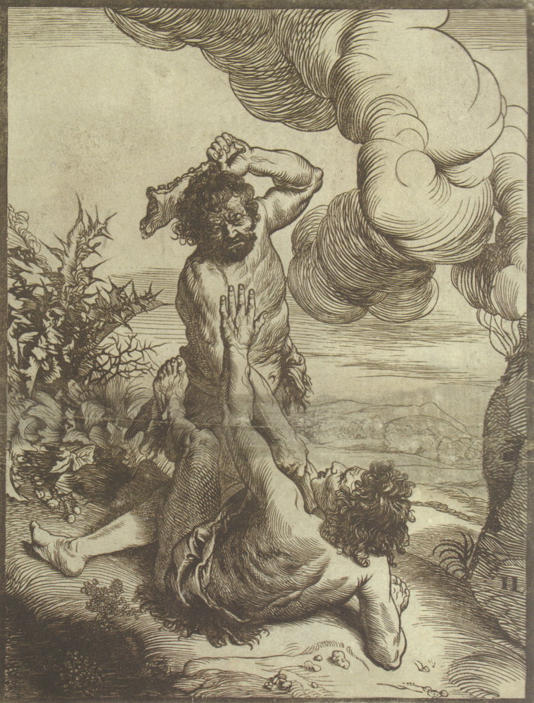 Jan Lievens: Kaïn doodt Abel