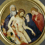 Johan Maelwael: Tondo met pietà