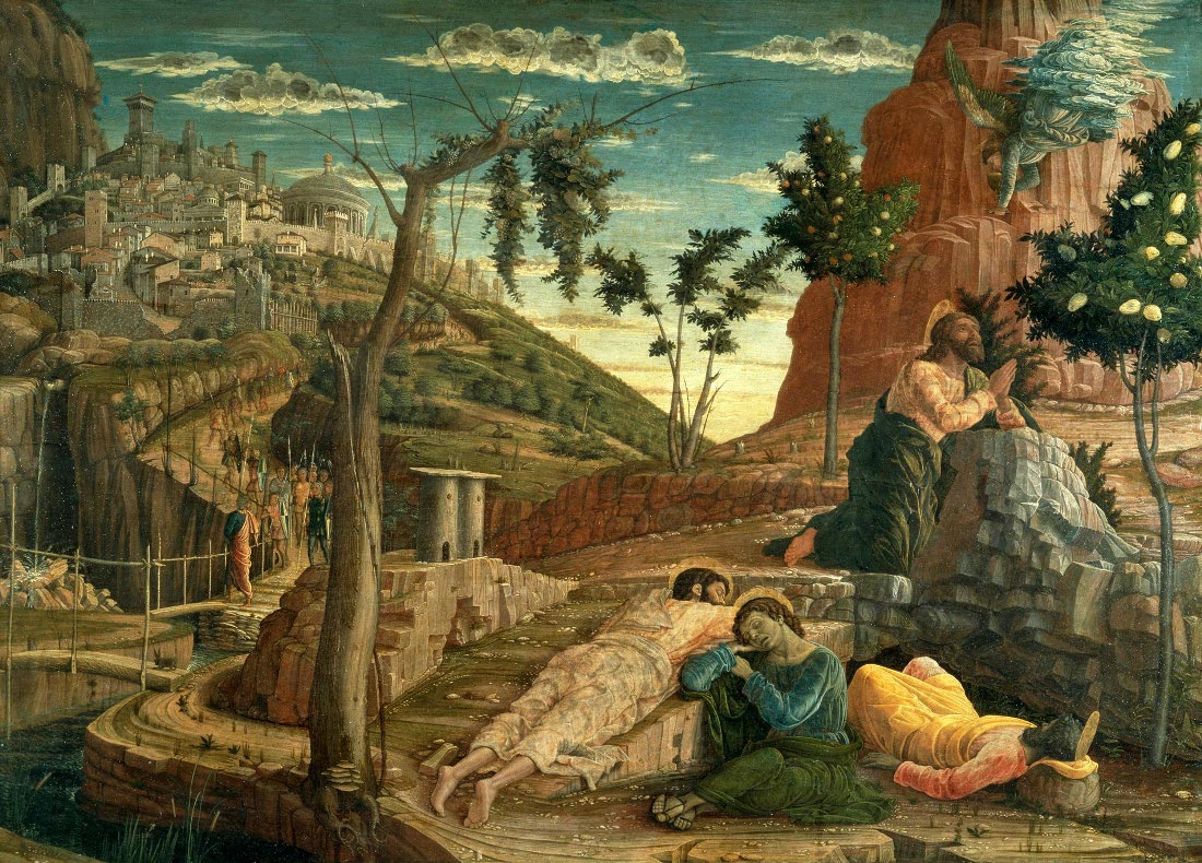 Andrea Mantegna: Gebed op de Olijfberg (San Zeno)