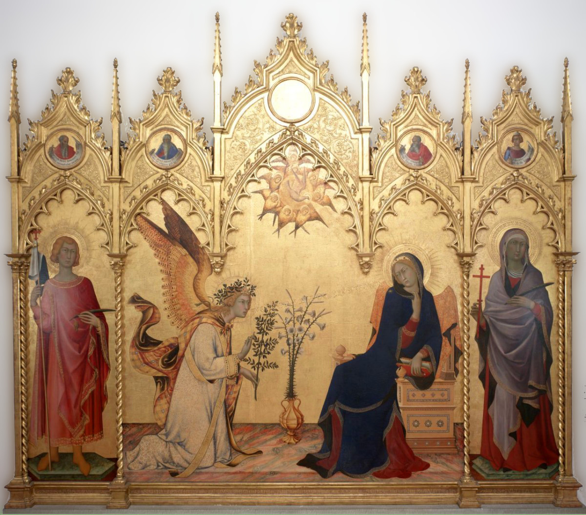 Simone Martini: De annunciatie