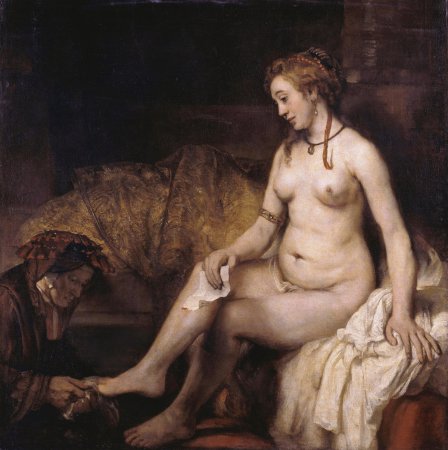 Bathseba met de brief van koning David