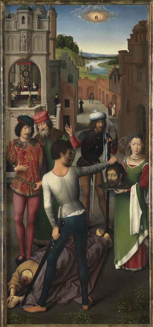 Hans Memling: Salomé krijgt het hoofd van de Doper