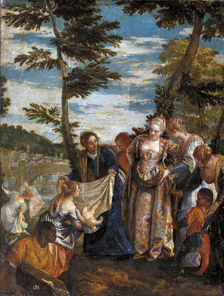Paolo Veronese: Mozes wordt gevonden