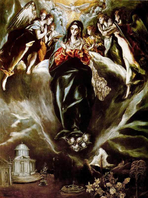 El Greco: De onbevlekte ontvangenis