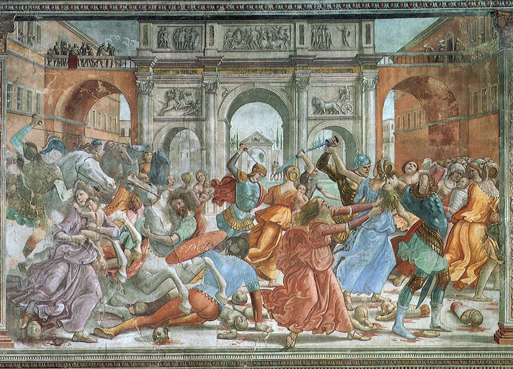 Domenico Ghirlandaio: Moord op de onschuldigen