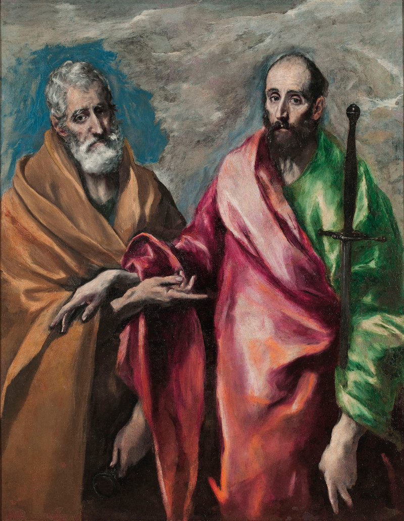 El Greco: Petrus en Paulus