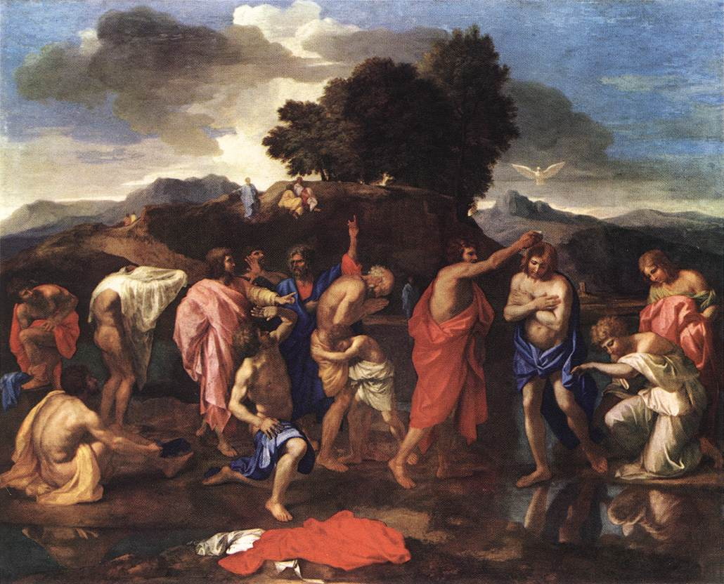 Nicolas Poussin: Zeven sacramenten: doop