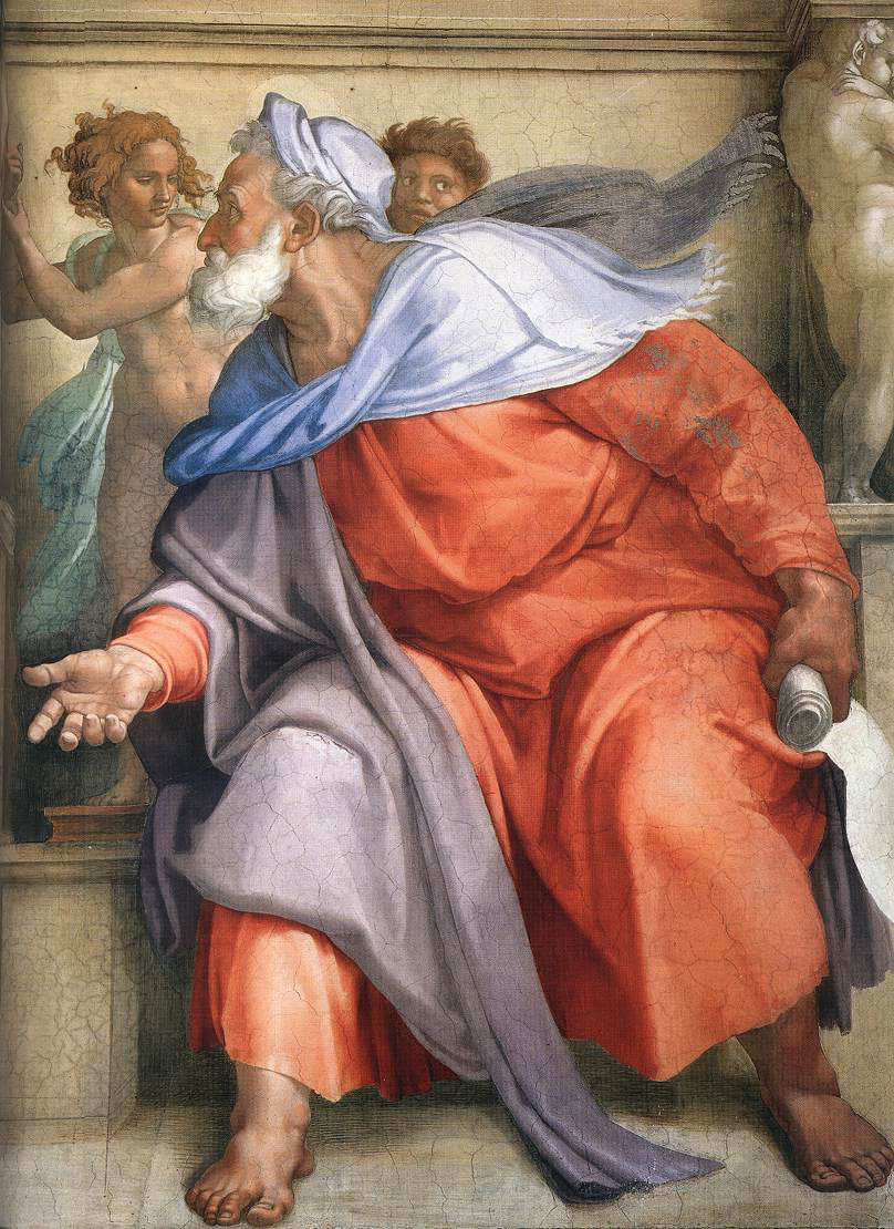 Michelangelo Buonarroti: De profeet Ezechiël