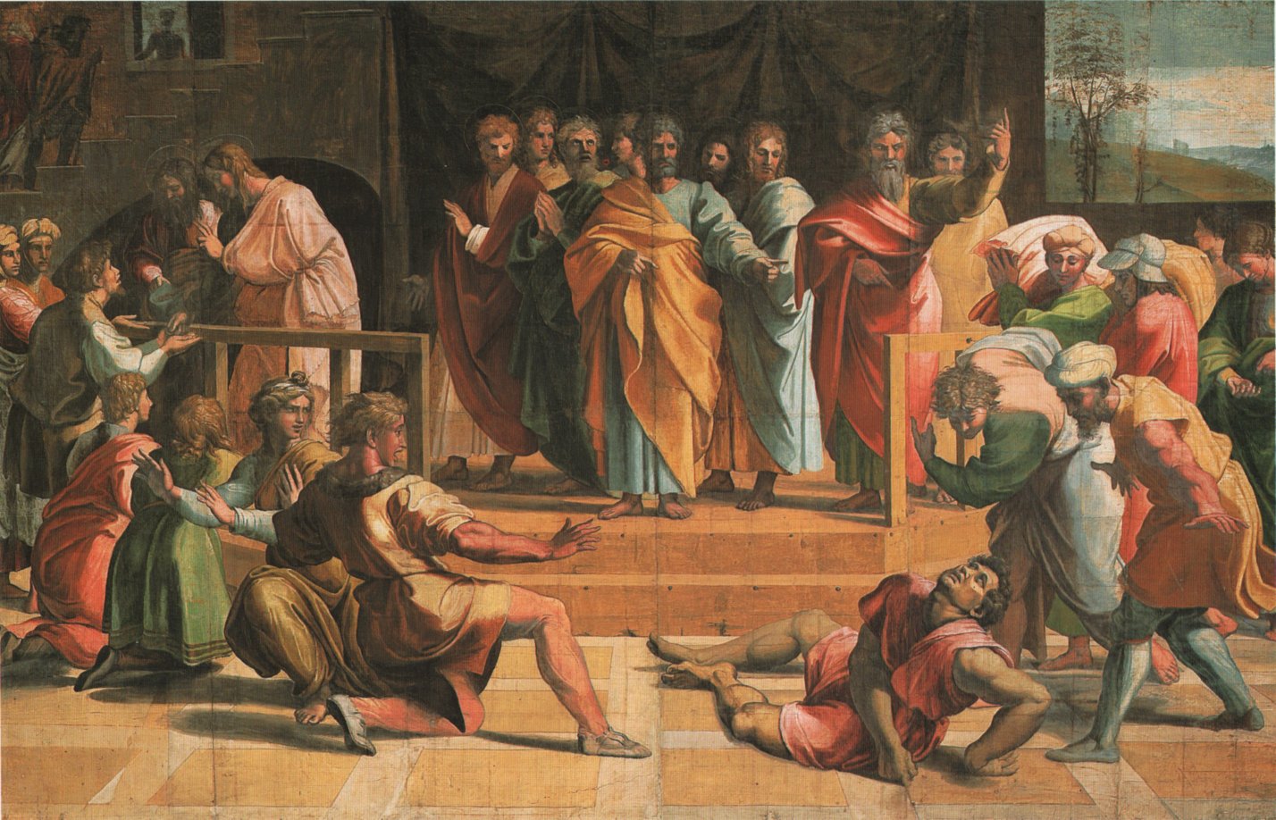 Rafaël: De dood van Ananias