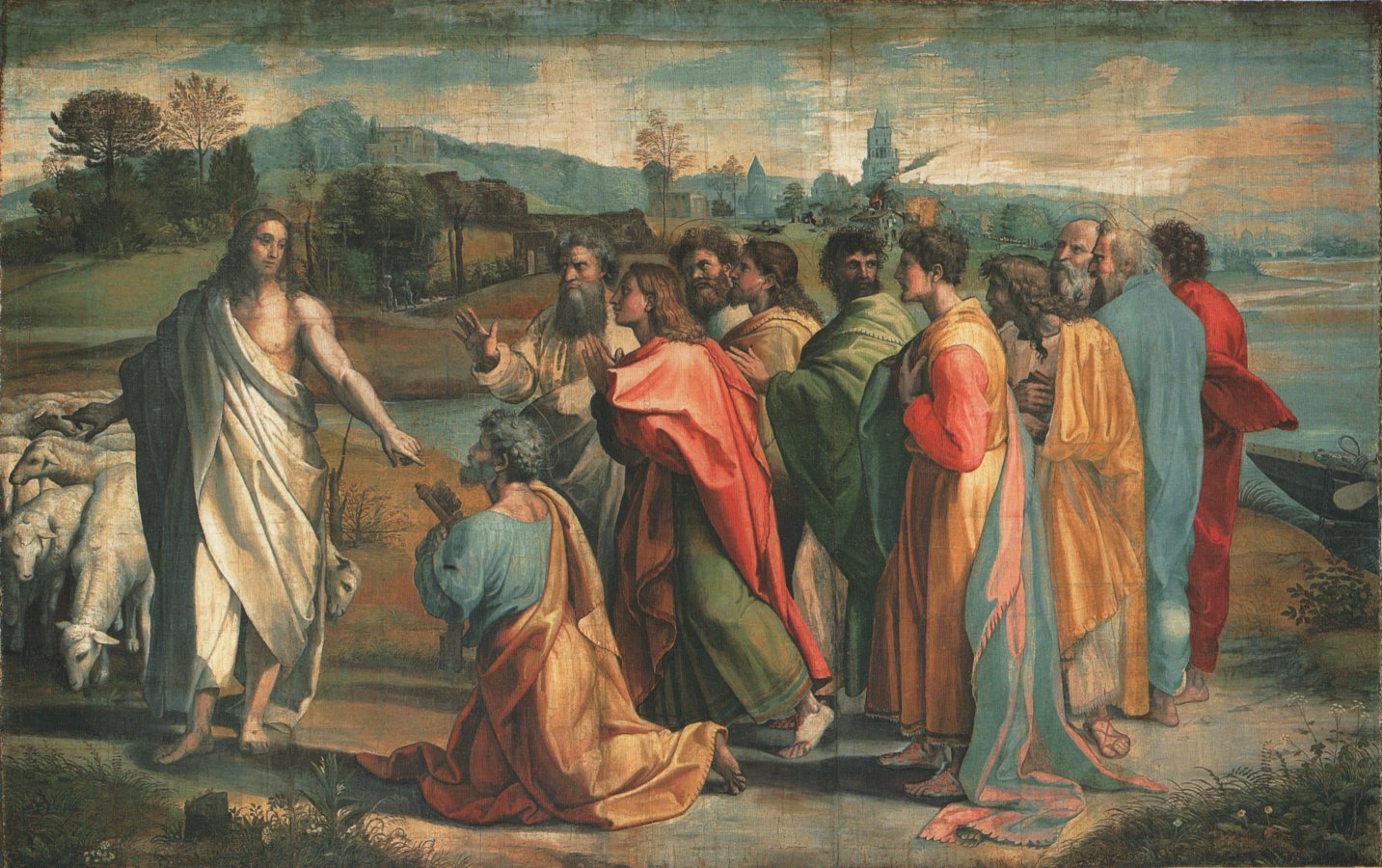 Rafaël: De opdracht van Christus aan Petrus