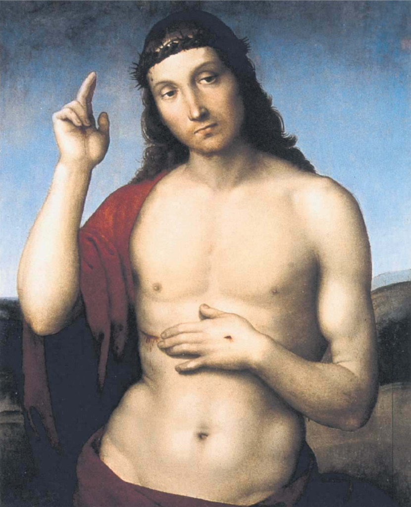 Rafaël: Zegenende Christus