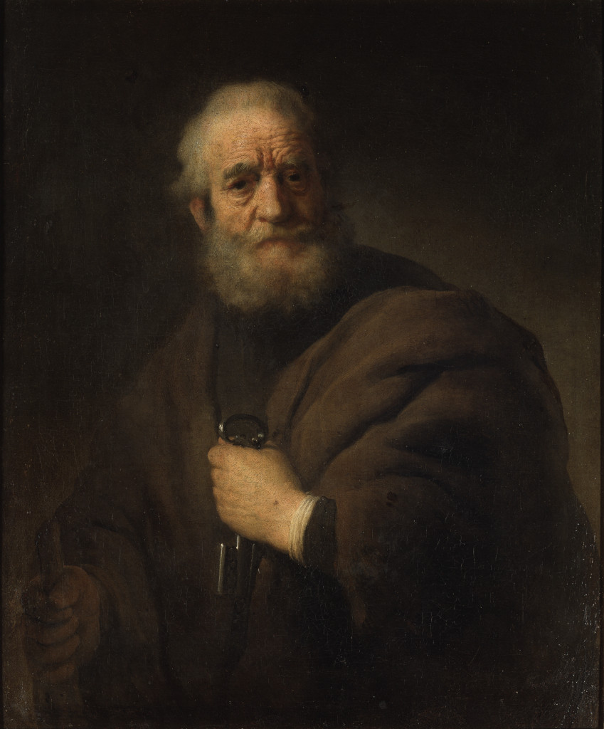 Rembrandt Harmensz. van Rijn: De apostel Petrus