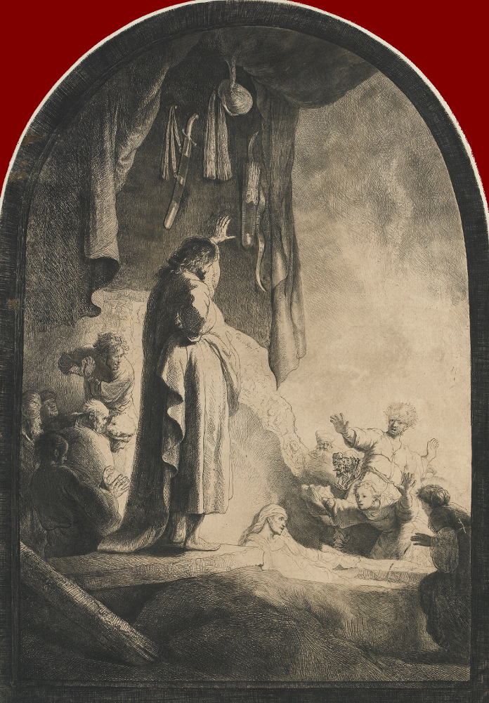 Rembrandt Harmensz. van Rijn: De opwekking van Lazarus (1632)