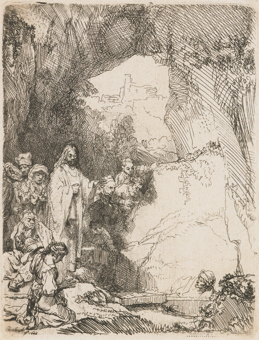 Rembrandt Harmensz. van Rijn: De opwekking van Lazarus (1642)