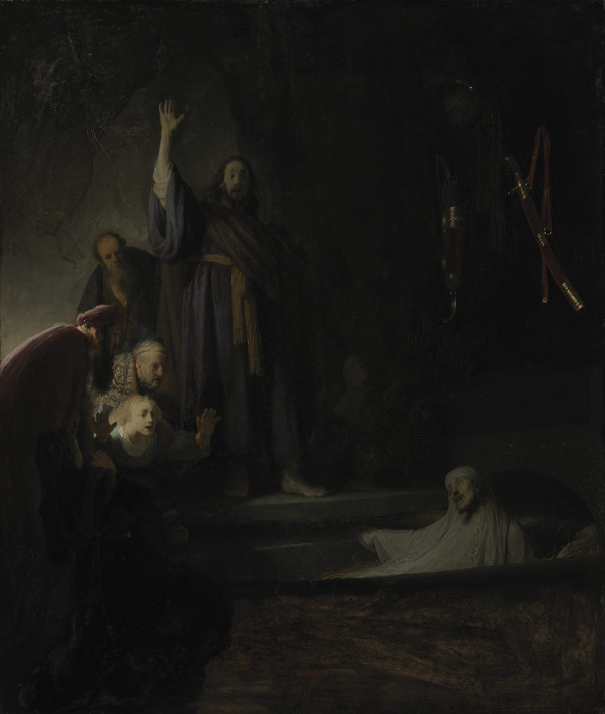 Rembrandt Harmensz. van Rijn: De opwekking van Lazarus (1630)