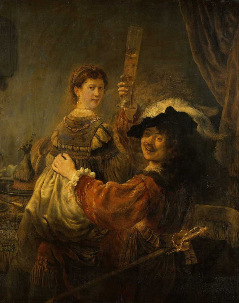 Rembrandt Harmensz. van Rijn: De verloren zoon verkwist zijn erfdeel