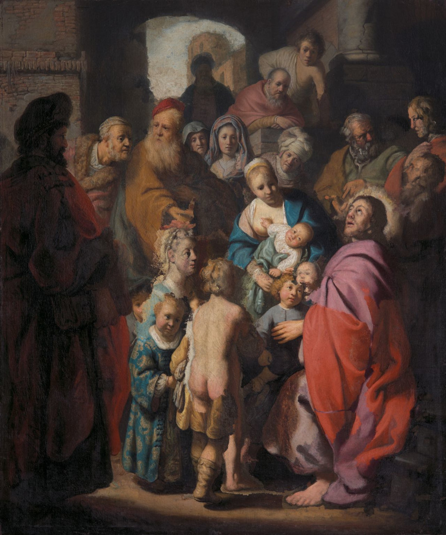 Rembrandt Harmensz. van Rijn: Laat de kinderen tot mij komen