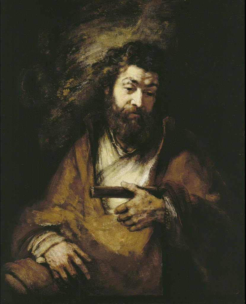 Rembrandt Harmensz. van Rijn: De apostel Simon