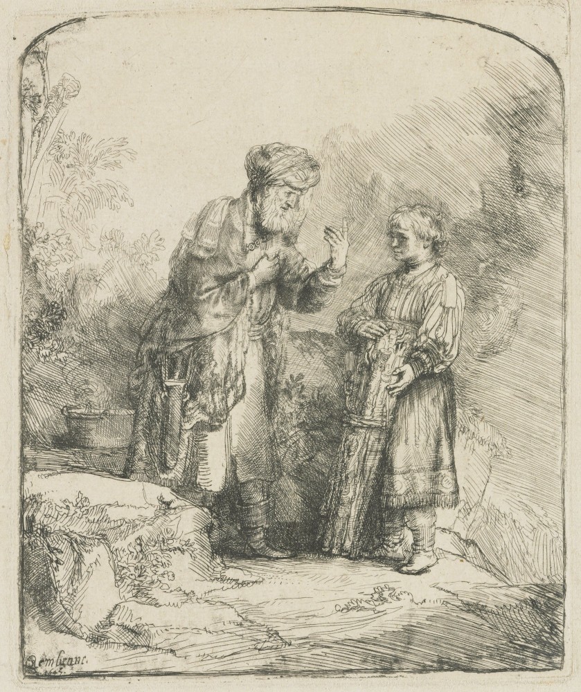 Rembrandt Harmensz. van Rijn: Abraham en Isaac