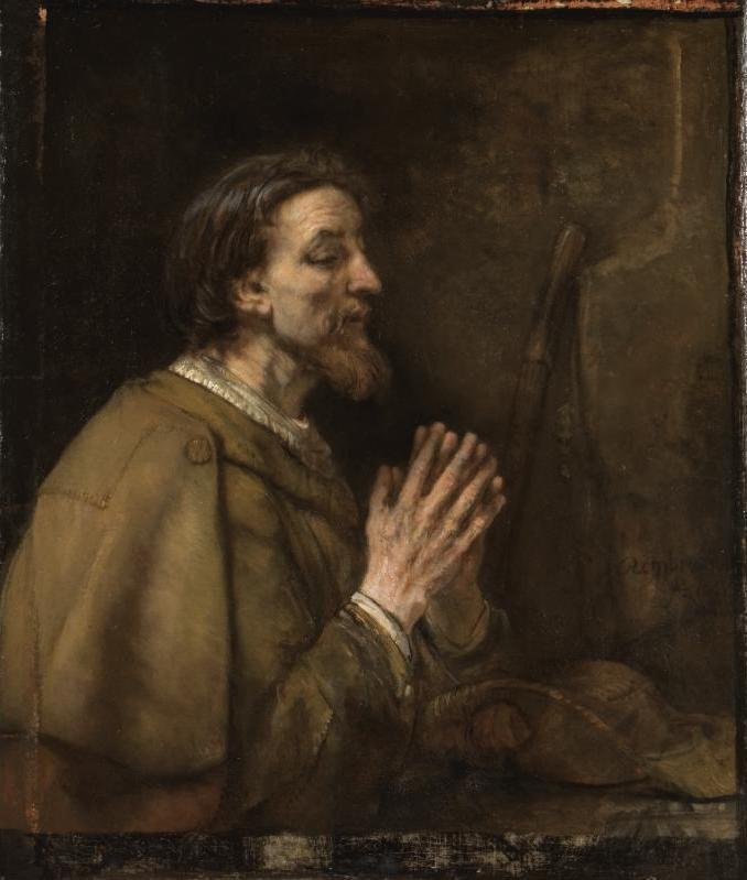 Rembrandt Harmensz. van Rijn: De apostel Jacobus de Oudere