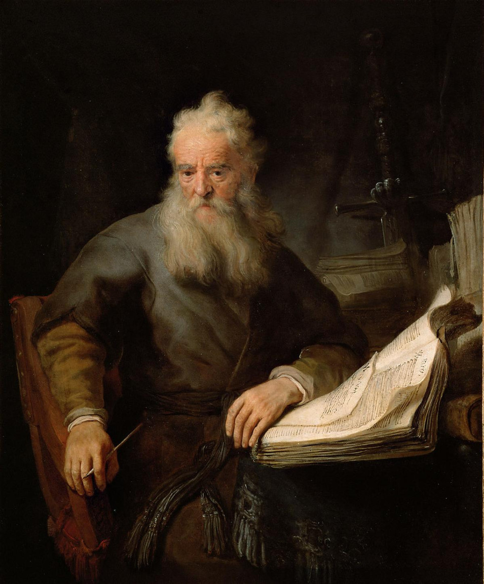 Govert Flinck: Paulus aan zijn schrijftafel