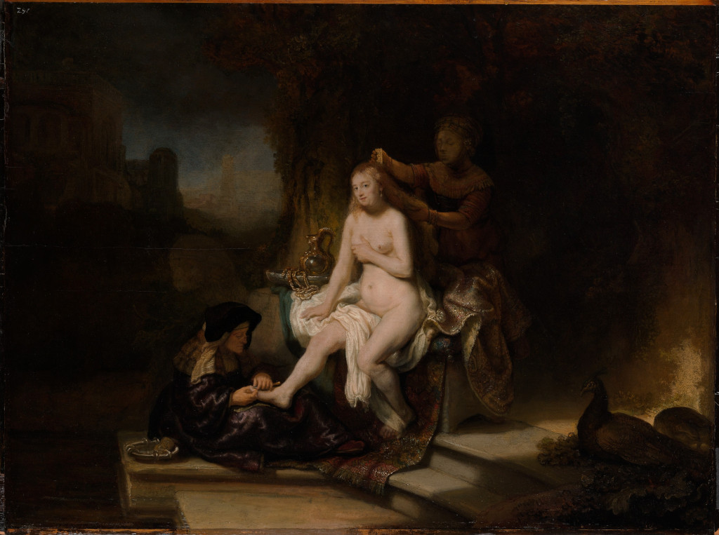 Rembrandt Harmensz. van Rijn: De badende Bathseba (1643)