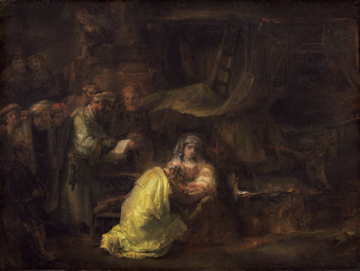 Rembrandt Harmensz. van Rijn: De besnijdenis