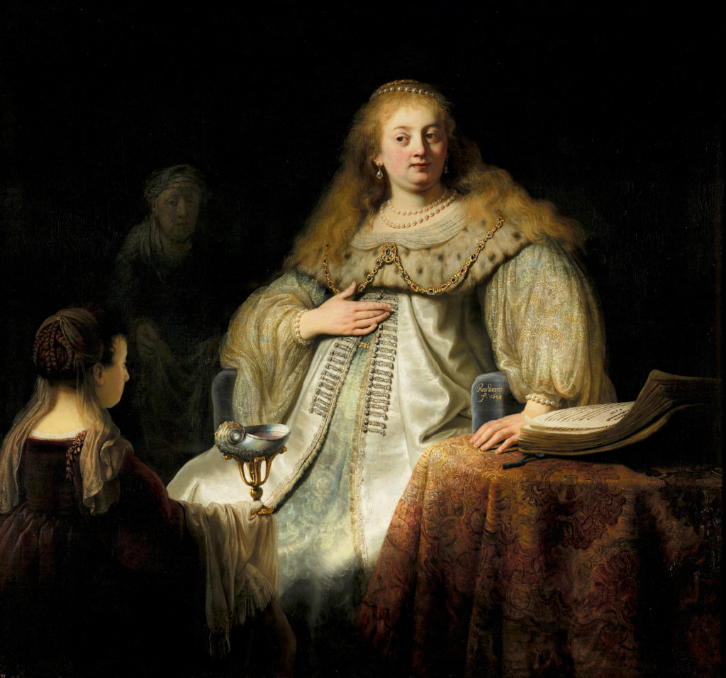 Rembrandt Harmensz. van Rijn: Judith maakt zich op voor het banket van Holofernes