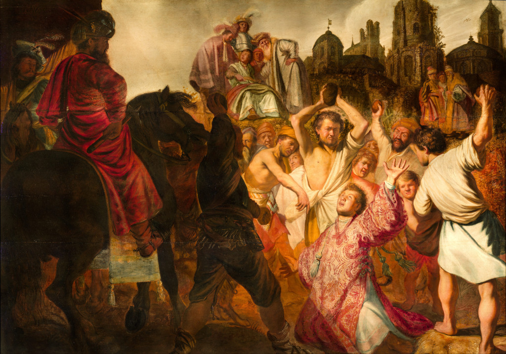 Rembrandt Harmensz. van Rijn: De steniging van Stefanus