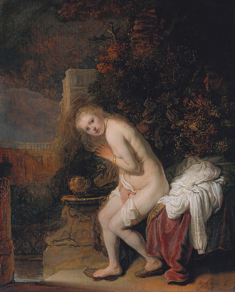 Rembrandt Harmensz. van Rijn: Susanna in bad