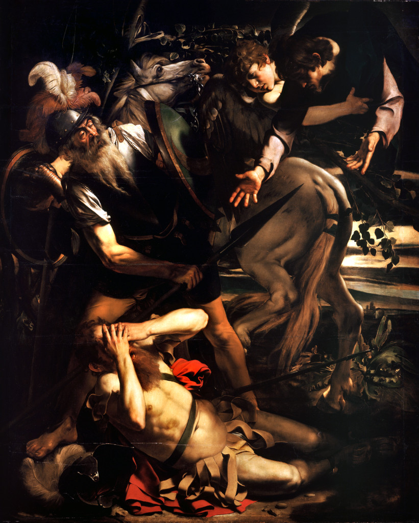 Caravaggio: De bekering van Saulus [1]