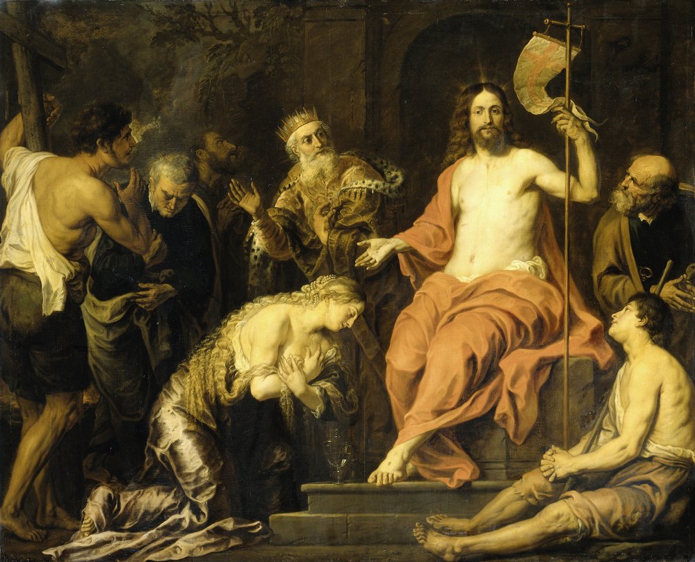 Gerard Seghers: Christus en de berouwvolle zondaars