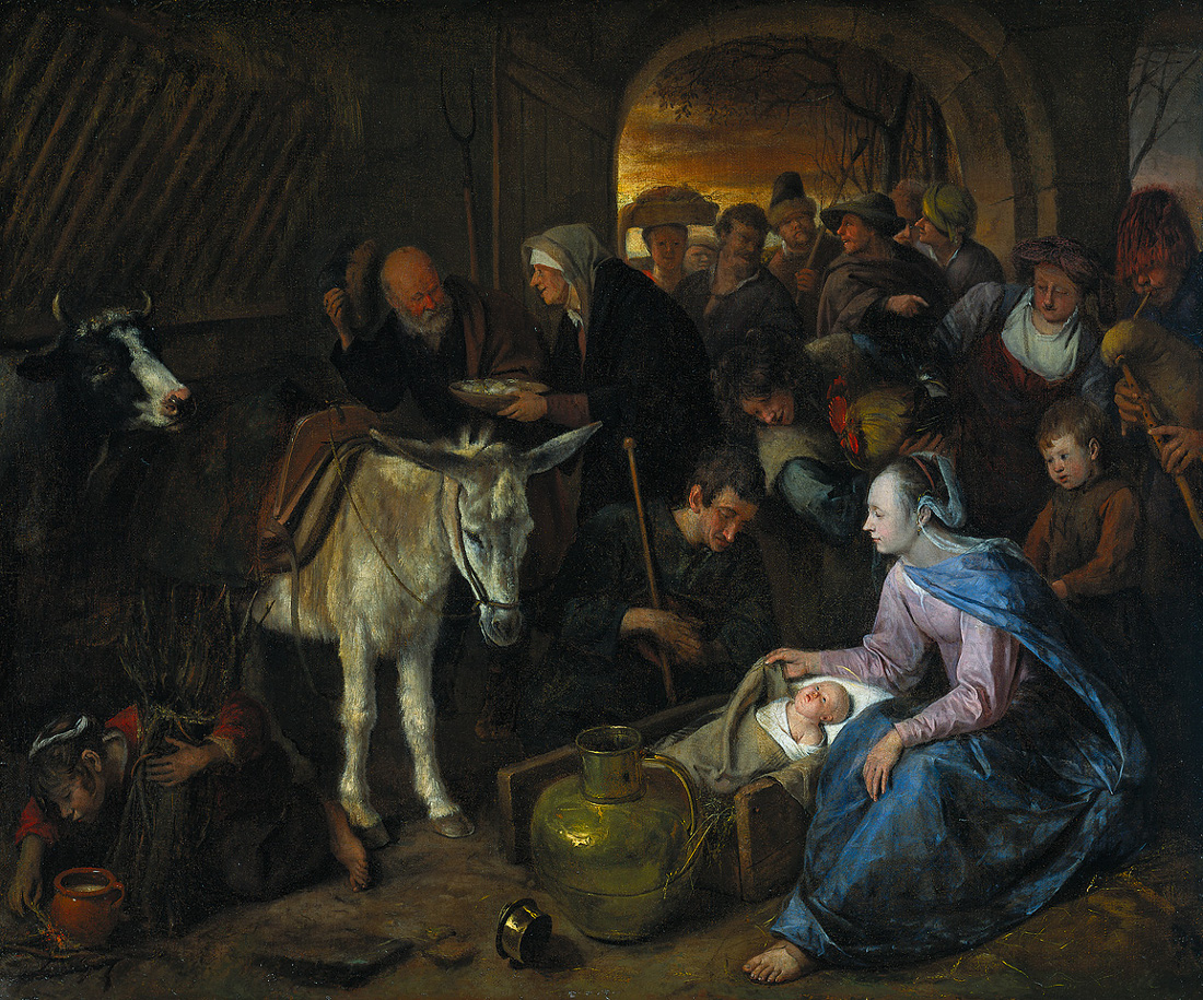 Jan Havicksz. Steen: Aanbidding der herders
