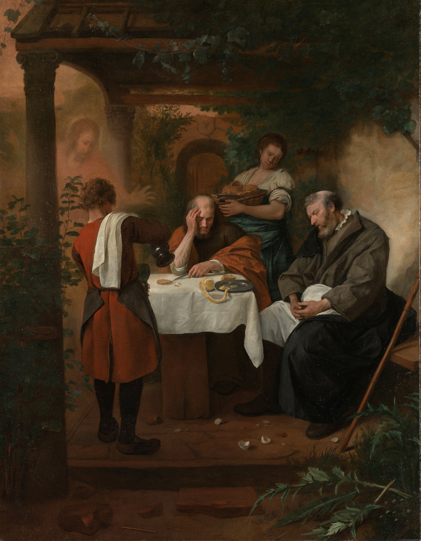 Jan Havicksz. Steen: De Emmaüsgangers