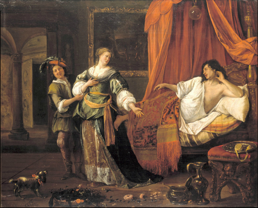 Jan Havicksz. Steen: Amnon en Tamar