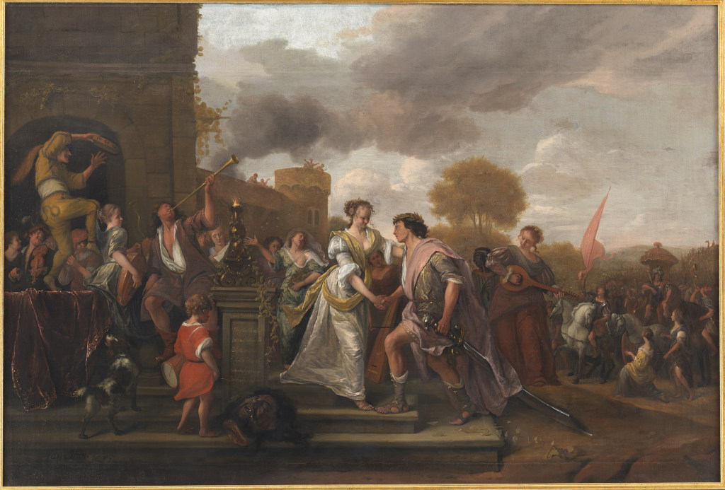 Jan Havicksz. Steen: De triomftocht van David