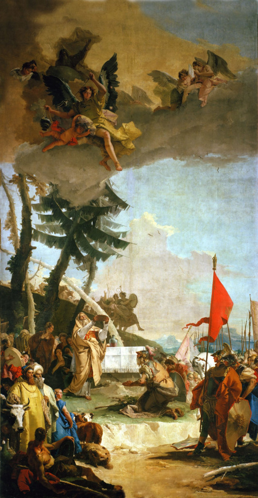Giovanni Battista Tiepolo: Het offer van Melchizedek