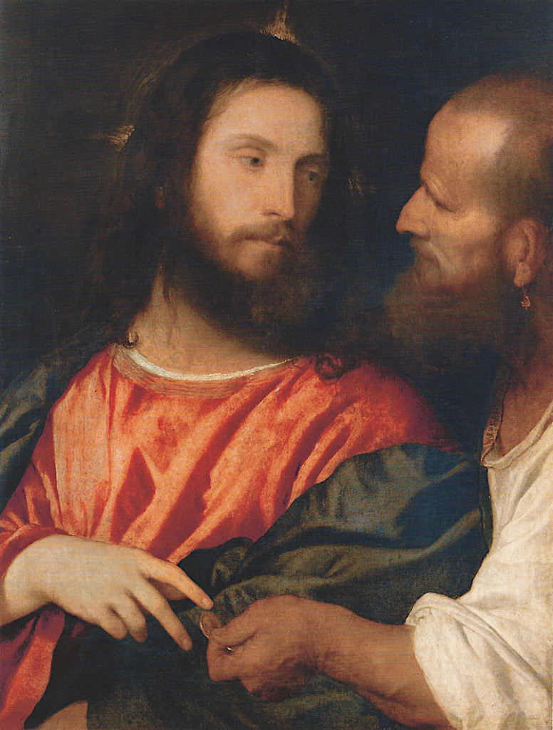 Titiaan: De cijnspenning (Dresden)