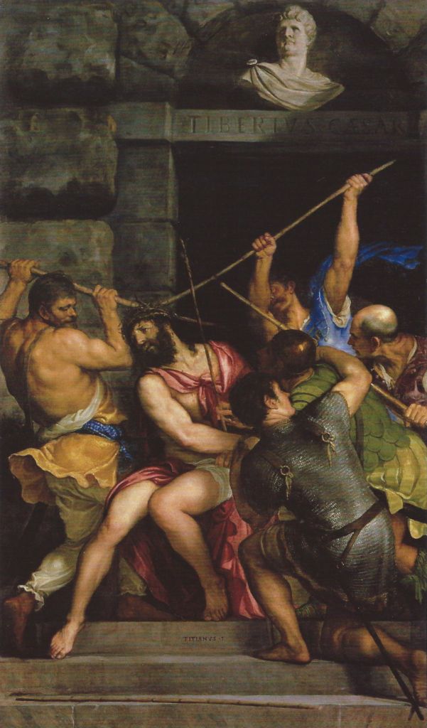 Titiaan: De doornenkroning van Christus (1545)