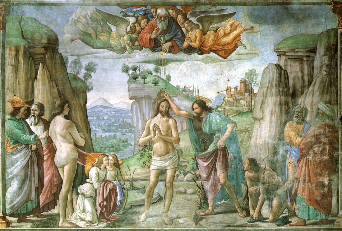 Domenico Ghirlandaio: De doop van Jezus
