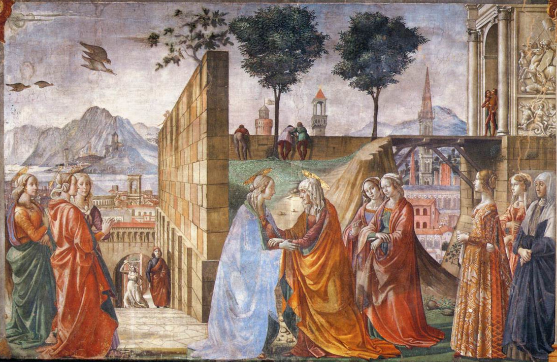 Domenico Ghirlandaio: De visitatie
