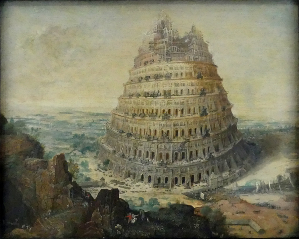 Lucas van Valckenborch: De toren van Babel (1568)