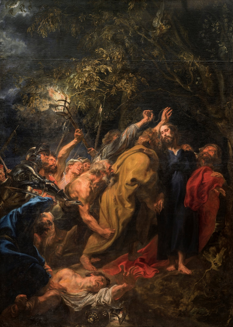 Antonie Van Dijck: Jezus gevangen